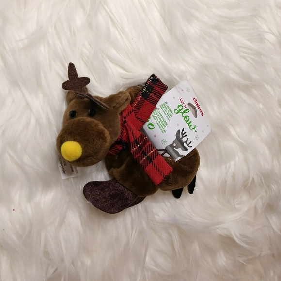 Christmas Reindeer Scrunchie - Picture 1 of 2